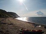 Beach at Baiting Hollow Scout Camp